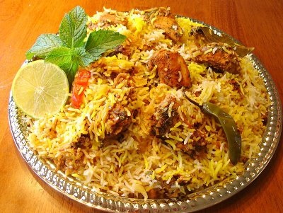 Biryani - традиционное пакистанское блюдо